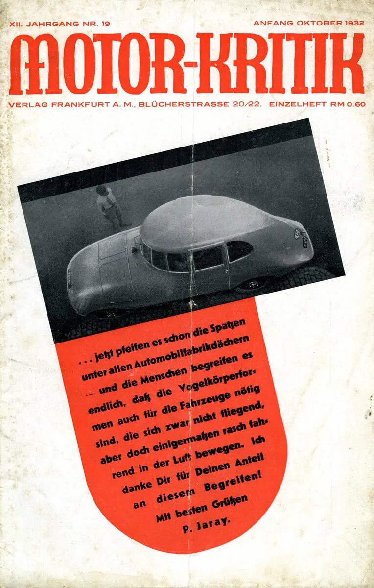 Motor-Kritik issue 19, 1932